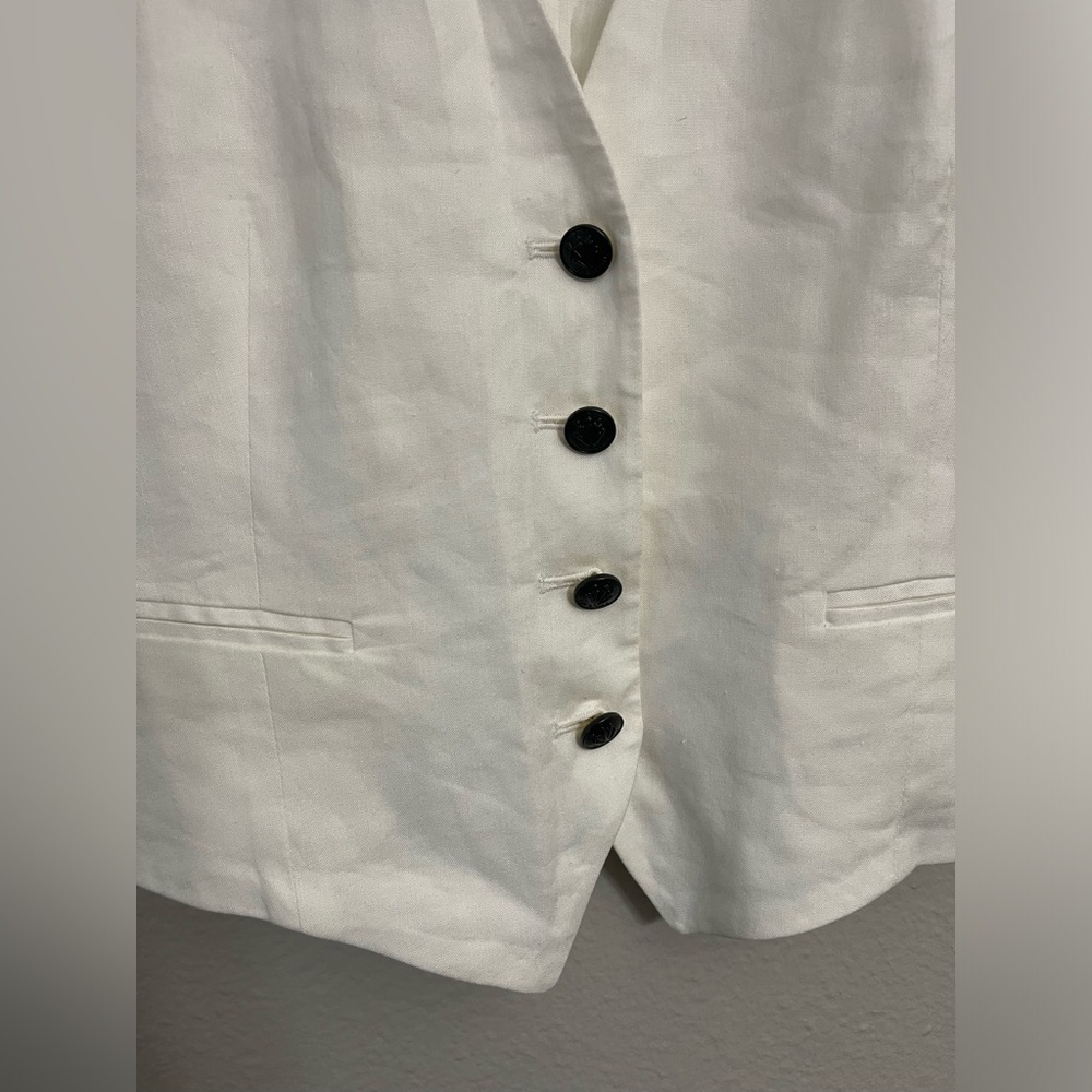 Rag and Bone Priya Linen Vest - Picture 6 of 12